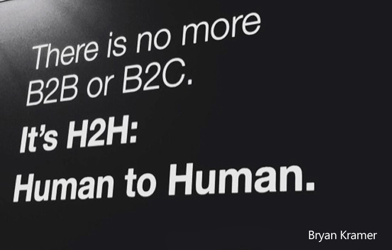 Human-to-human marketing